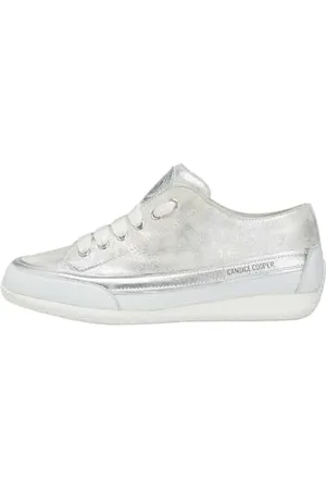 Candice Cooper Janis Strip Chic S, Damskie buty, -Silver, 35 EU, Biały srebrny, 35 EU