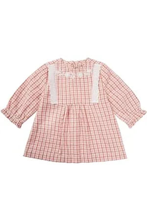 Noppies Baby Girls Dress Nash Long Sleeve Sukienka do gry dla dzieci, , 74