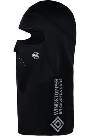 Buff Wiatroszczelna Balaclava czarna uniseks dla dorosłych, , S
