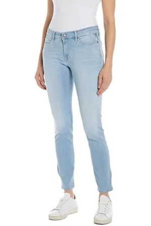Replay Damskie dżinsy skinny fit z wysokim stanem Luzien, , 32W / 30L
