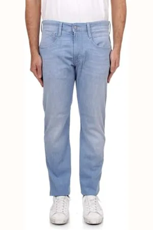 Replay Męskie dżinsy Slim Fit Anbass X-Lite Plus kolekcja, , 29W / 30L