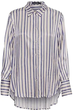 Soaked in Luxury In Luxury Damska koszula Casual Fit Długie rękawy Button Up Printed, , L