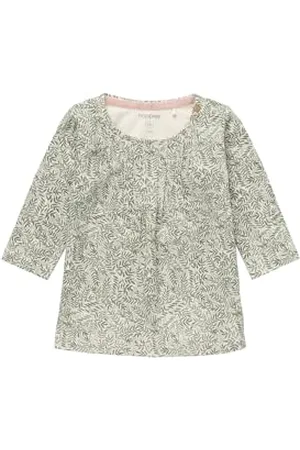 Noppies Baby Baby-Mädchen Girls Dress Las Palmas Allover Print sukienka dziecięca, Thyme-P967, 50