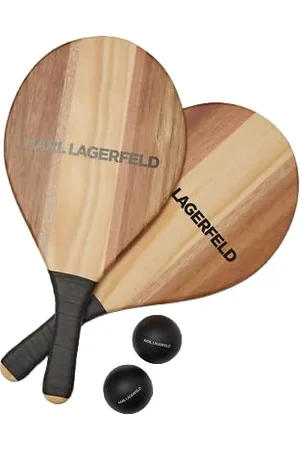 Karl Lagerfeld Essential Beach Game, Black Natural, , jeden rozmiar