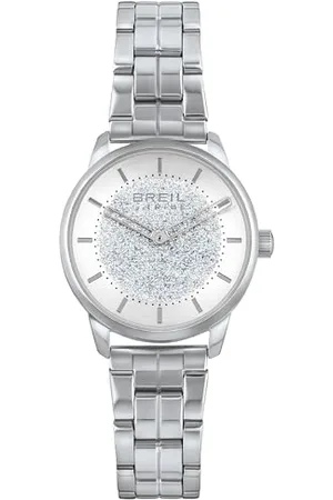 Breil Kolekcja Lucille Mechanizm Kwarcowy Alone Time - 2 godziny i stalowa bransoletka dla kobiet, , Taille Unique, bransoletka