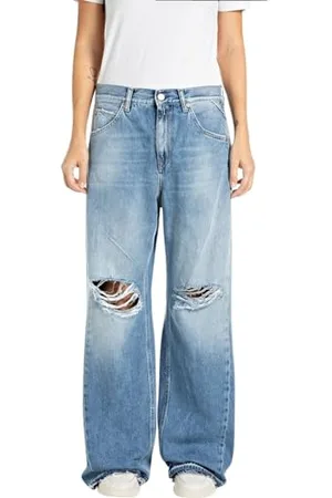 Replay Damskie dżinsy Baggy Fit Narja oryginalna kolekcja, , 31W / 28L