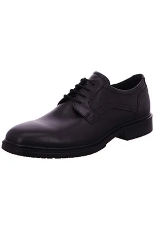Ecco LISBON, Herren Derbys, Schwarz (Black 1001), 46 EU (11.5 UK)
