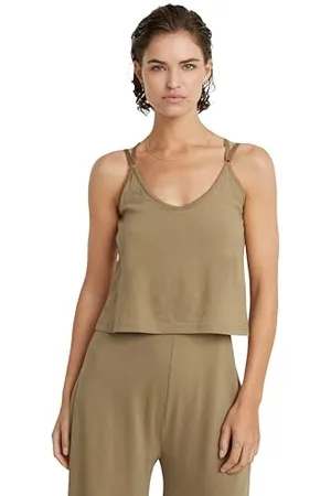 G-Star RAW Spaghetti Strap luźny kombinezon wmn, , XL
