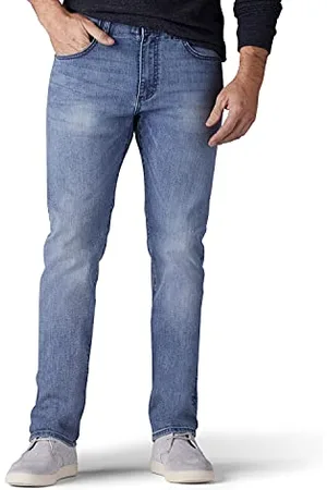 Lee Mężczyźni Extreme Motion Slim Straight Jeansy, , 34W / 30L