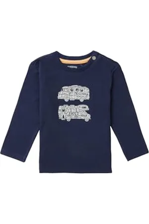 Noppies Baby T-shirt dla chłopców i chłopców Tontitown z długim rękawem, , 50