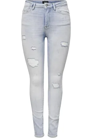 ONLY OnLForever dżinsy damskie skinny fit z wysokim stanem, , XXL