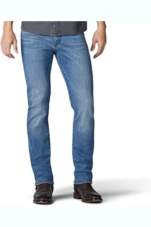 Lee Mężczyźni Extreme Motion Slim Straight Leg Jeansy, , 32W / 32L