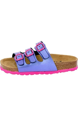 LICO BIOLINE KIDS Dziewczynki Klapki, liliowy/różowy (Pink), 38 EU