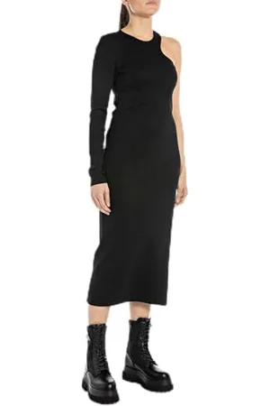 Replay Sukienka damska Slim Fit RIPP, , L