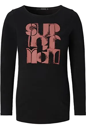 Supermom Damska koszulka Tee Cortez z z długim rękawem, Black-P090, XXS