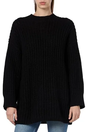 Pieces® PCJANNI LS O-Neck Long Knit MM, , XS