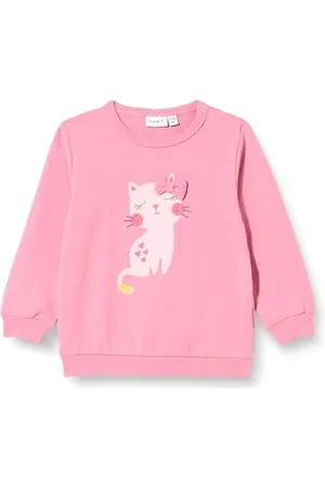 NAME IT Dziewczynka Nbfdiamin Ls Sweat Unb bluza, , 56