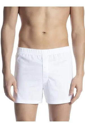 Calida Bokserki męskie Cotton Code, biały, 56