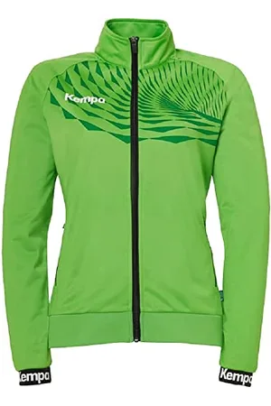 Kempa Damska bluza z kapturem Wave 26 Poly Girls Sport Football Training Bluza dresowa, Hope Green/Lagoon, M, Hope Green/aguna, M