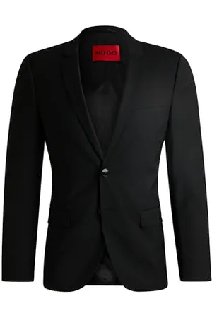 HUGO BOSS Marynarka męska Artim204x 10217983 01, Czarny, 54