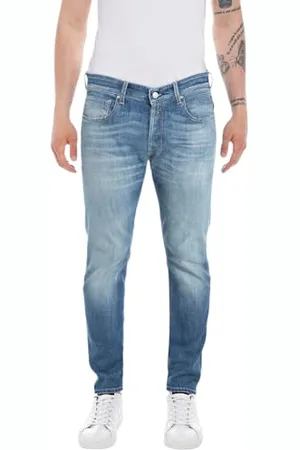 Replay Męskie dżinsy regular slim fit Willbi, , 36W / 32L