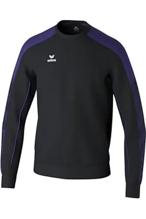 Erima Uniseks Dzieci Bluza EVO STAR (1072418), Czarny, Ultra Violet, 152