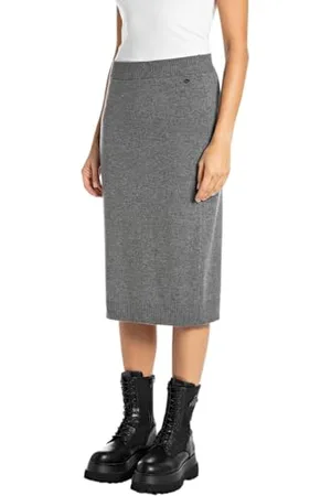 Replay Damska spódnica dzianinowa Regular Fit, , M