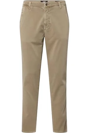 Mavi Jason; Brown Colored Denim, , 27W / 31L