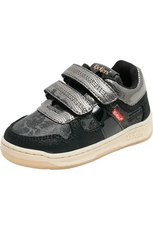 Kickers Kalido, Trampki dziecięce, Wielokolorowy Leopard, 35 EU