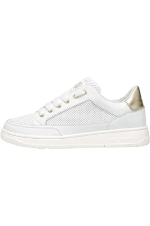 Candice Cooper VELANIE Zig, Damskie sznurowane buty, Biały-Platinum, 41 EU, Biały platynowy, 41 EU