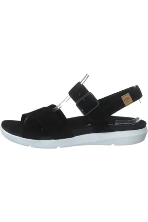Timberland Wilesport damskie sandaÅ‚y z paskiem na kostkÄ™, czarne (Nero Tb0a27t60151), 38 EU