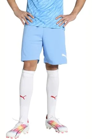 PUMA Szorty piłkarskie teamRISE męskie żółte czarne rozm. XXL
