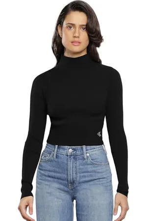 Calvin Klein Jeans Swetry damskie Easy Cropped, , XL