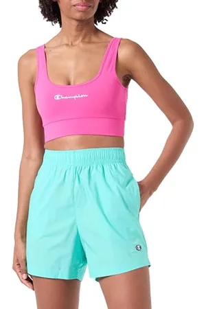 Champion Legacy Minimalist Resort W - Light Cotton Popeline Spodenki, Zielony Akwamaryn, M Damskie SS24, , M