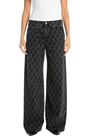 Replay Dżinsy damskie Wide Leg Amelye, , 30W / 30L