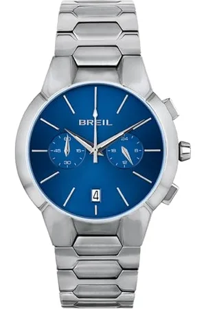 Breil Męski zegarek New One z paskiem stalowym, mechanizm chrono kwarcowy, , Taille unique, bransoletka