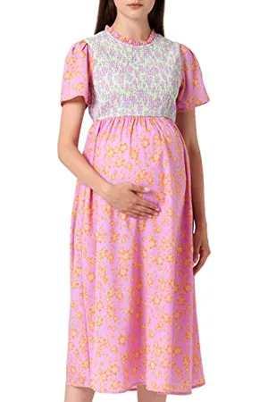 Mama;licious NOS Damska sukienka Mldante S/S Wo Midi Dress A, , L