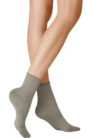 Kunert Skarpety damskie Sensual Cotton Rollrand 130 DEN, , 35-38 EU