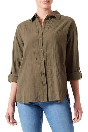 ONLY Onltizana Cotton L/S Koszulka WVN Damska bluzka z długim rękawem, , S