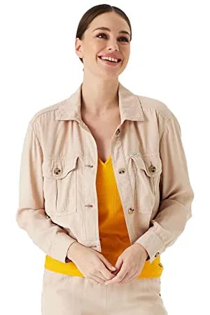 Garcia Colbert + Gilet kurtka dzianinowa, sezamowa, XS