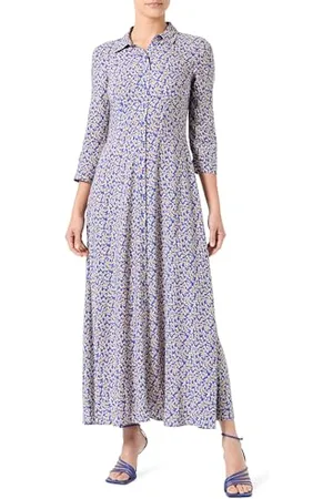 Y.A.S Damska sukienka savanna Long Shirt Dress S. Noos, , L