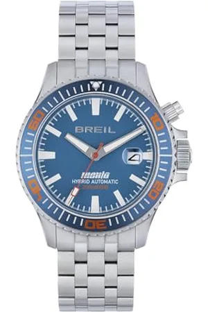 Breil Męski zegarek na rękę Manta P.R.O. z bransoletką ze stali nierdzewnej, wodoszczelność: 200 m, średnica koperty: 43 mm, TW2015, , Nowoczesny