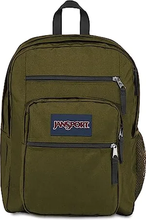 JanSport BIG STUDENT Duży plecak, komora na laptopa 15 inch, Space Dye Fresh Mint (Zielony)