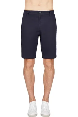 Armani Exchange Solid Stretch Twill Short Casual Short, , S dla mężczyzn, , S