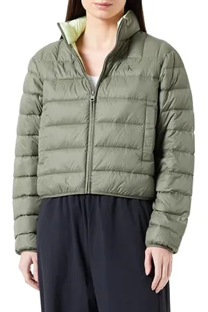 Calvin Klein Jeans Damskie krótkie kurtki puchowe Ul, , 3XL duże rozmiary