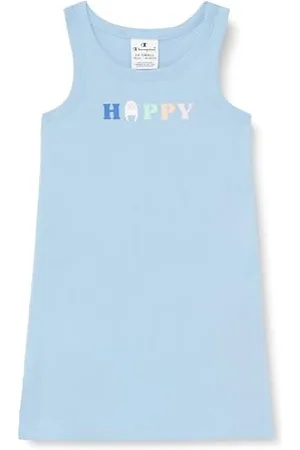 Champion Legacy Ikony G - Happy S/L Casual Strój, Celeste, 9-10 Lat Dziewczyny i Dziewczyny SS24