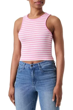 ONLY Damski top Onlbelia S/L Crop JRS, , S