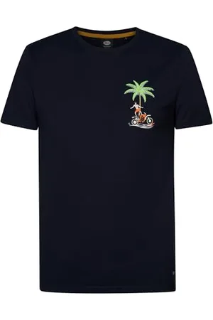 Petrol Industries INDUSTRIES Men T-Shirt SS Classic Print M-1040-TSR633; Kolor: ; Rozmiar: M, , M