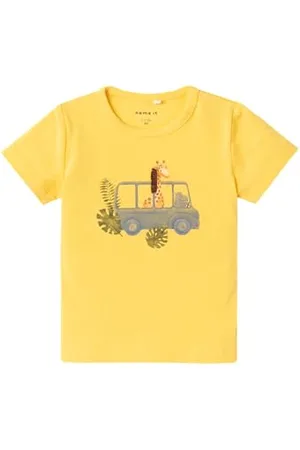 NAME IT Nbmhico Ss Top Box T-shirt dla chłopców, , 62