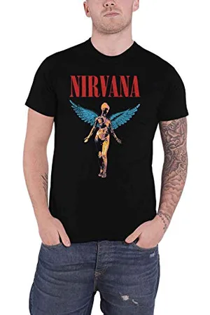 Nirvana T-Shirt # Xl Unisex Black # Angelic